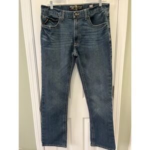 Ariat Men's Rebar M5 Edge Straight Leg Work Jeans in Ironside Wash Size 36 X 34